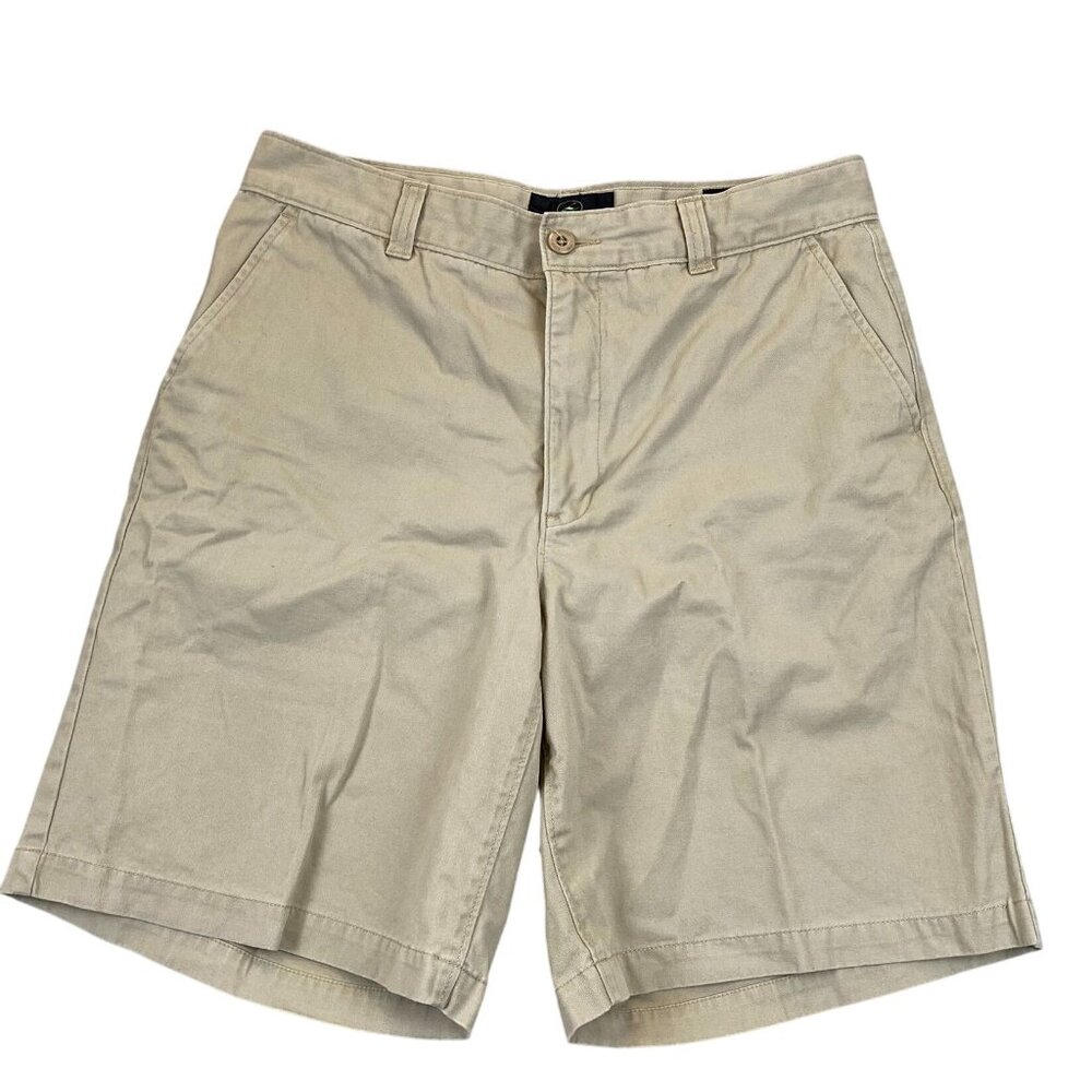 RedHead Mens Shorts Size 34 Khaki Chino Flat Front Casual Summer Outdoors Beige